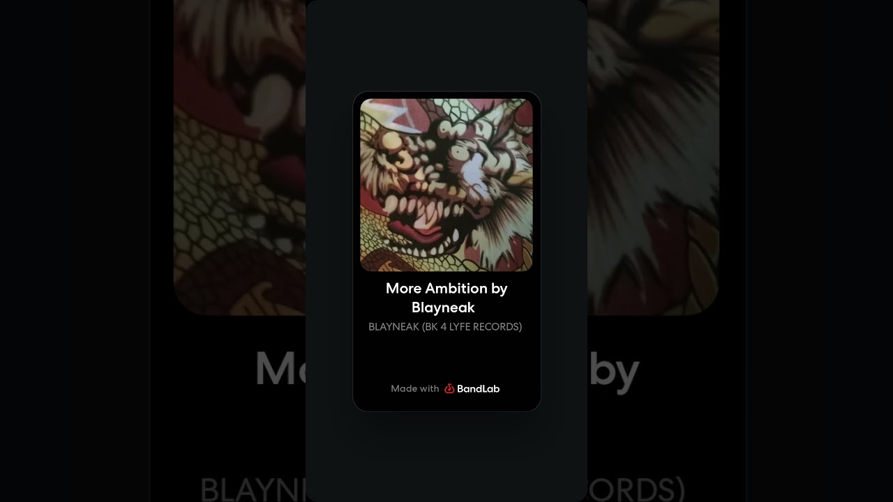 More Ambition (Pt.2 Remastered Version) by Blayneak