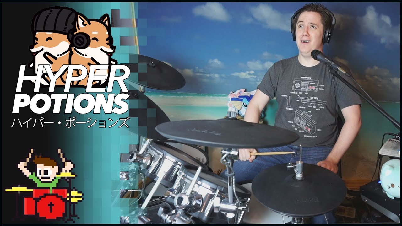 Hyper Potions & Nokae - Expedition On Drums! -- The8BitDrummer