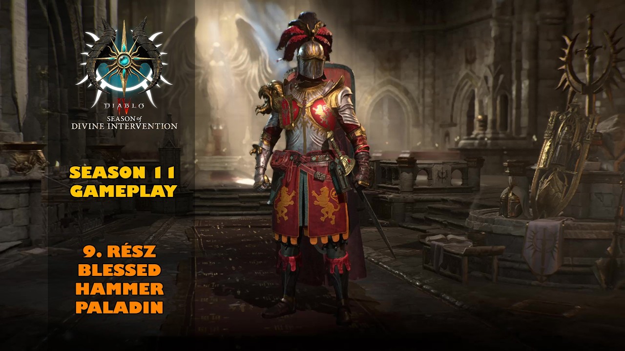Diablo IV: Season 11 - Paladin Gameplay (9.)