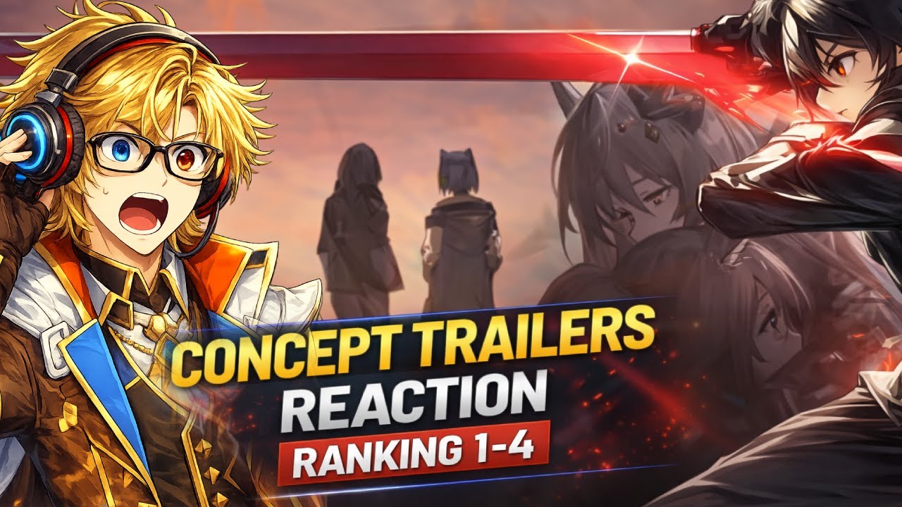 I Rank EVERY Arknights Concept Trailer (1–4) | First-Time Arknights REACTION! #arknights