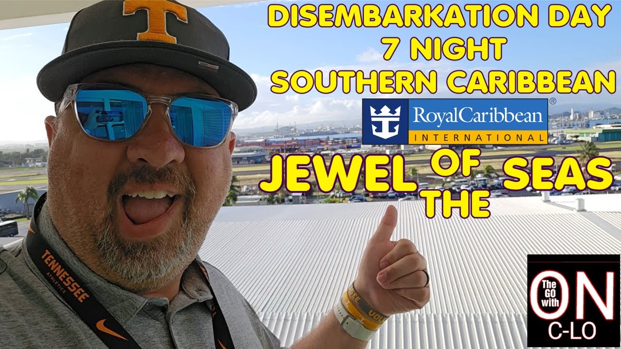 День высадки с лайнера Royal Caribbean Jewel of te Seas. Причал Pan American Pier 2. Сан-Хуан. Пе...