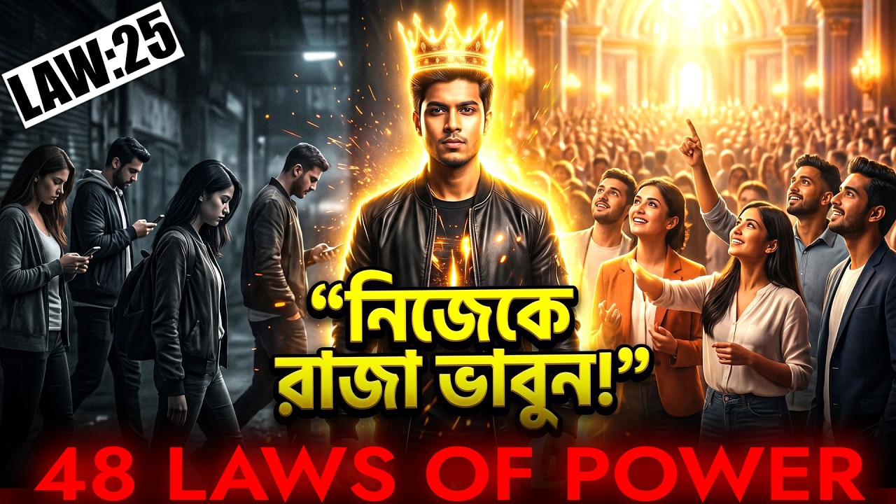 25th Law of Power | Act Like A King To Be Treated Like One | 48 Laws of Power Series | প্রহেলিকা
