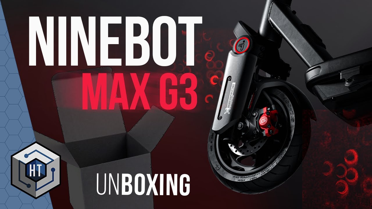 Segway Ninebot Max G3D – Ist das der neue Top-E-Scooter? (UNBOXING)