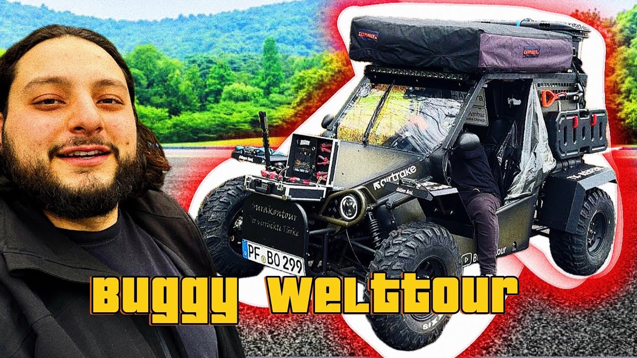 BUGGY VORSTELLUNG |  Mit dem selbstgebauten Buggy 🚗 um die Welt🌍: wird er das aushalten?