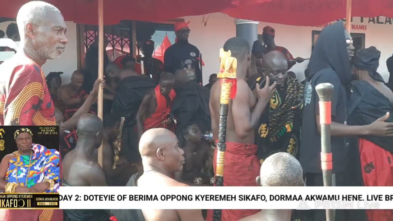 Day 2: Doteyie Of Berima Oppong Kyeremeh Sikafo, Dormaa Akwamu Hene