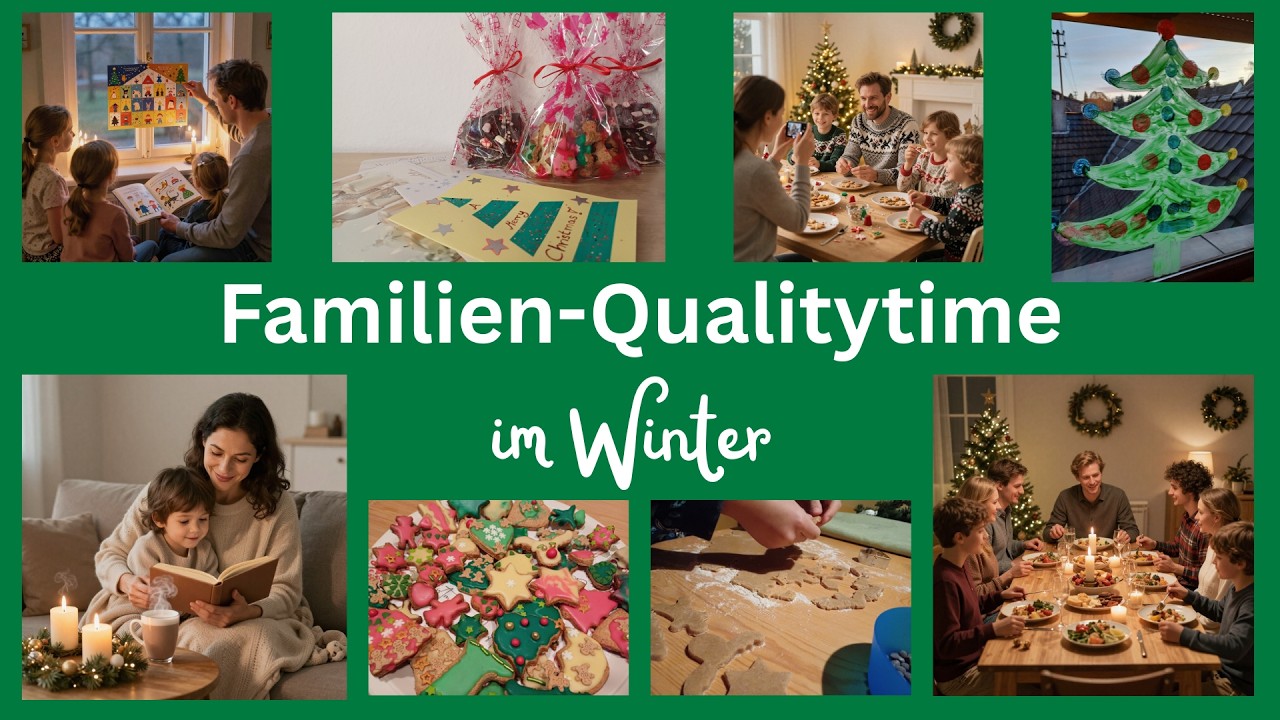 Die Winterzeit mit der Familie genießen: 10 Rituale für mehr Nähe & Verbundenheit