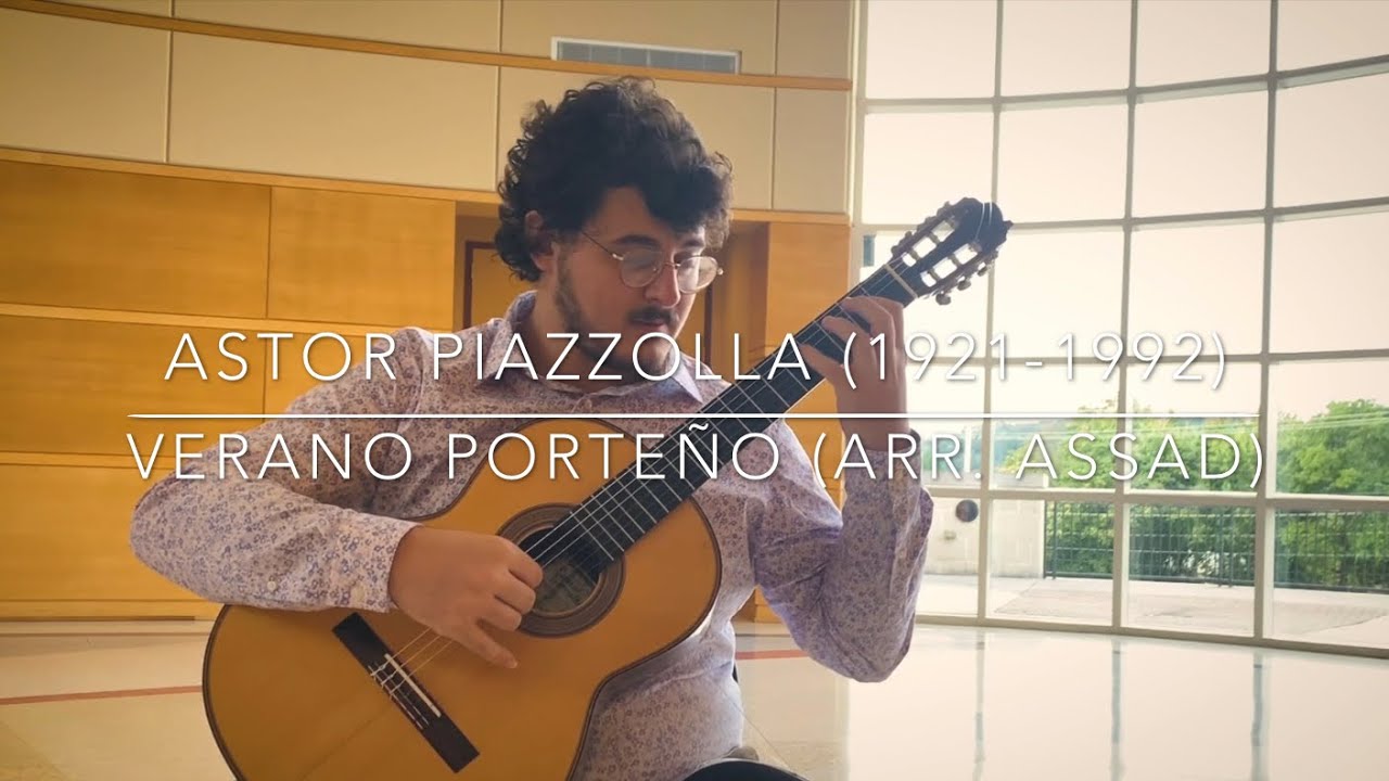 Astor Piazzolla (1921-1992) - Verano Porteño (Arr. Assad) (Octávio Deluchi)