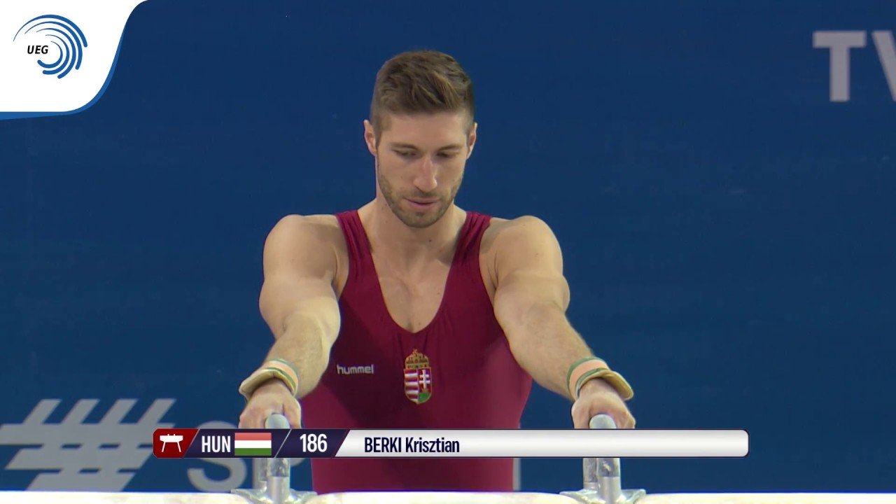 Krisztian BERKI (HUN) – 2017 European Championships, qualifications Pommel horse