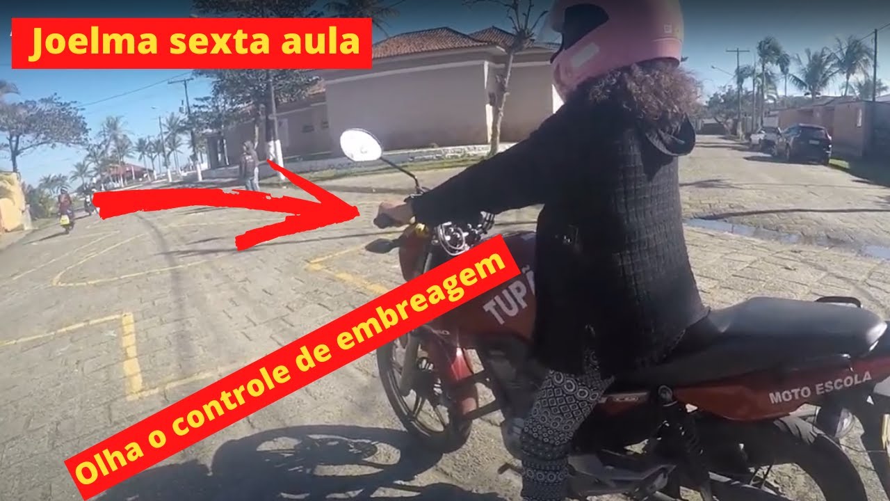 Veja como está o controle de embreagem da Joelma na sexta aula.