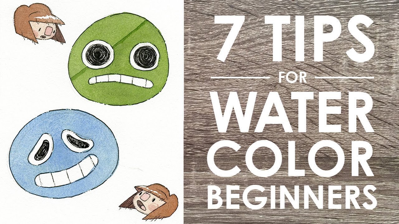 7 WATERCOLOR TIPS (For Beginners!)