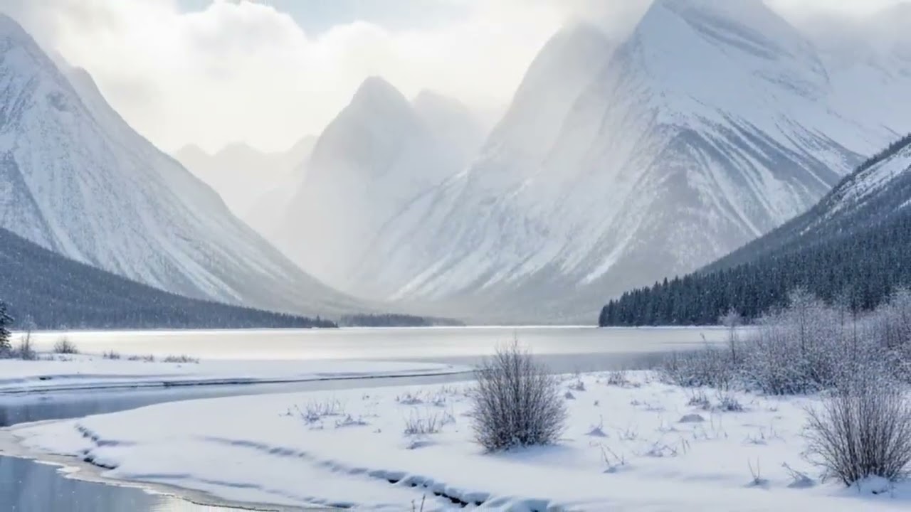 Frozen ground 동토 #background