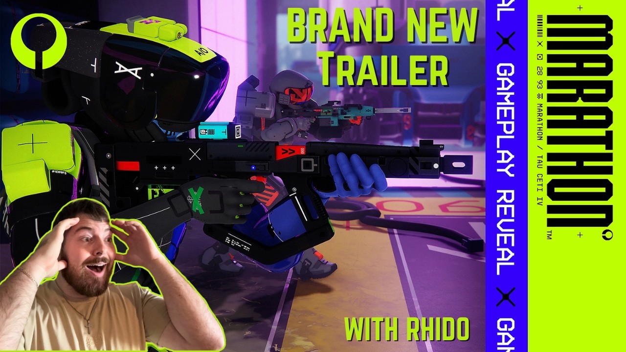 Brand NEW Marathon Gameplay Launch Trailer Reaction!