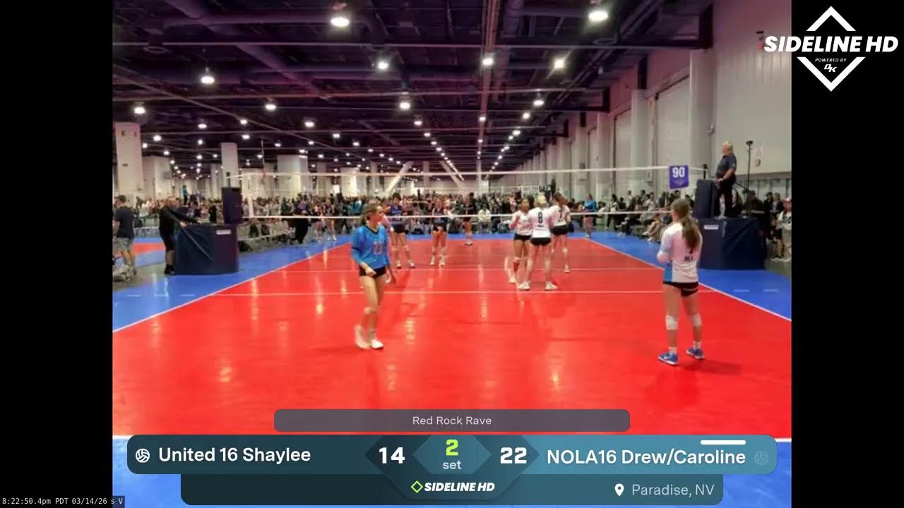 NOLA16 Drew/Caroline vs. United 16 Shaylee (2026.03.14)