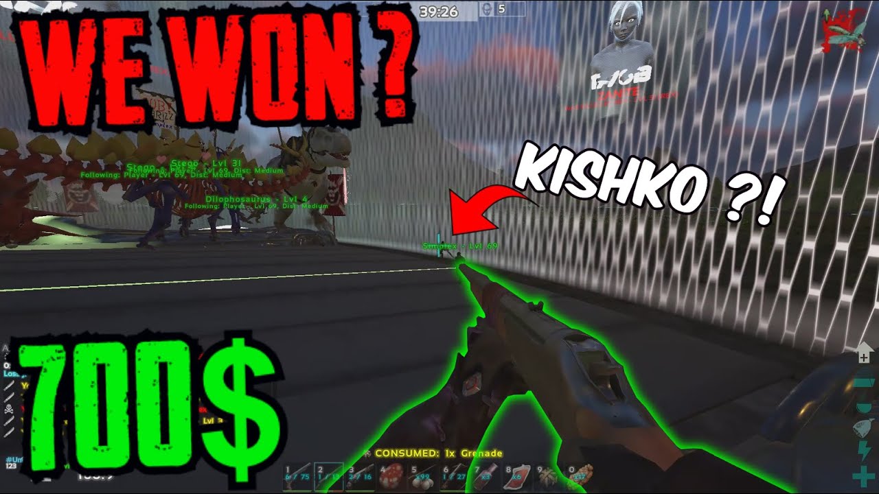 WE WON THE 700$ MTS TOURNEY ???  - ARK DUO PVP