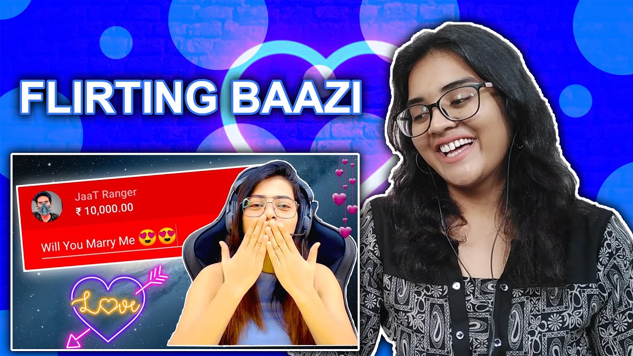 ❤️ Flirting With Beautiful Streamers ft. Kani Gaming Part#4 REACTION | JaaT Ranger | Neha M.