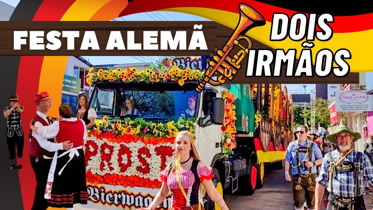 FESTA ALEMÃ EM DOIS IRMÃOS RS: KERB DE SÃO MIGUEL 2022 - Cultura alemã no Rio Grande do Sul