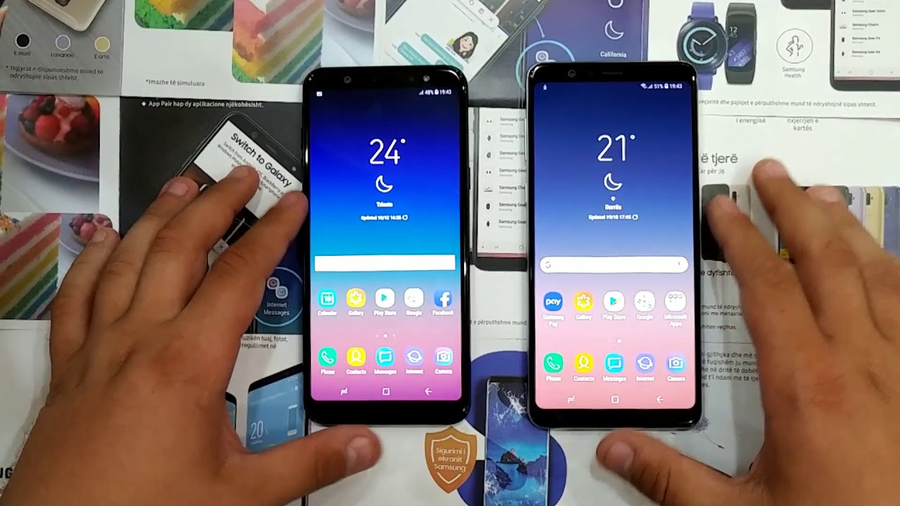 Samsung Galaxy A8 Star vs Samsung Galaxy A6+