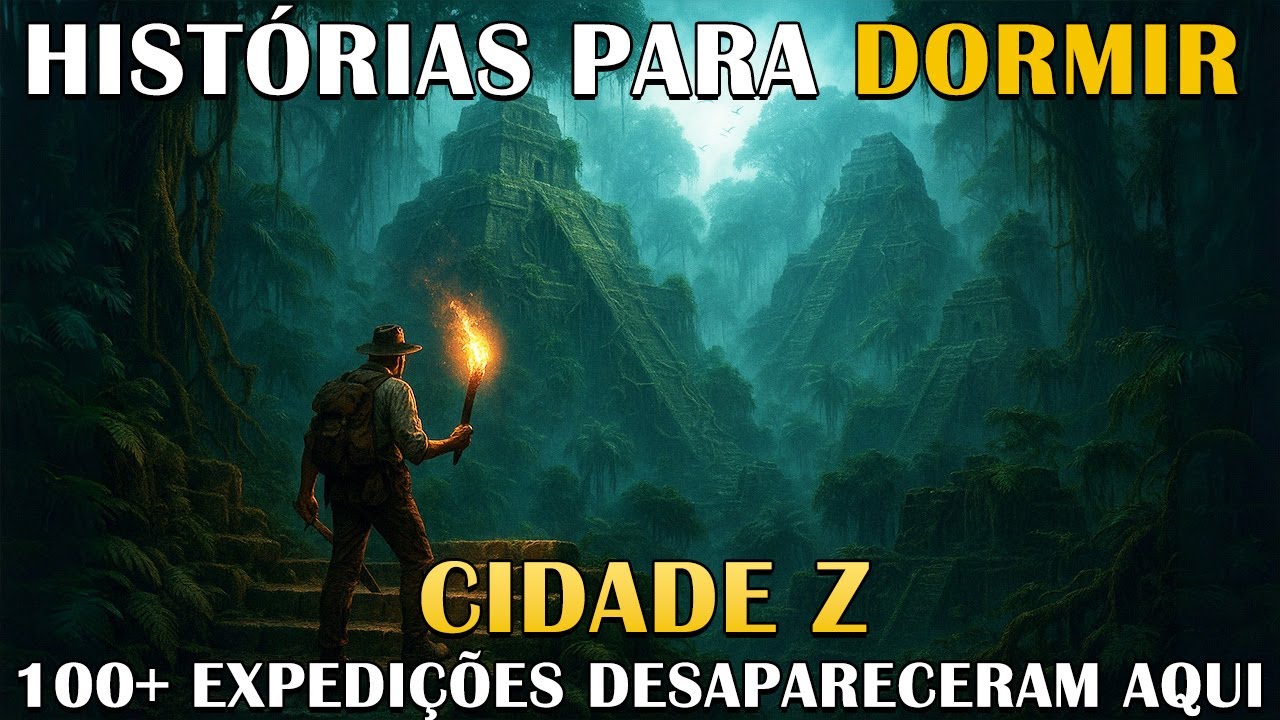 CIDADE Z: O Mist&eacute;rio que FEZ 100+ Expedi&ccedil;&otilde;es DESAPARECEREM na Amaz&ocirc;nia - HIST&Oacute;RIAS PARA DORMIR