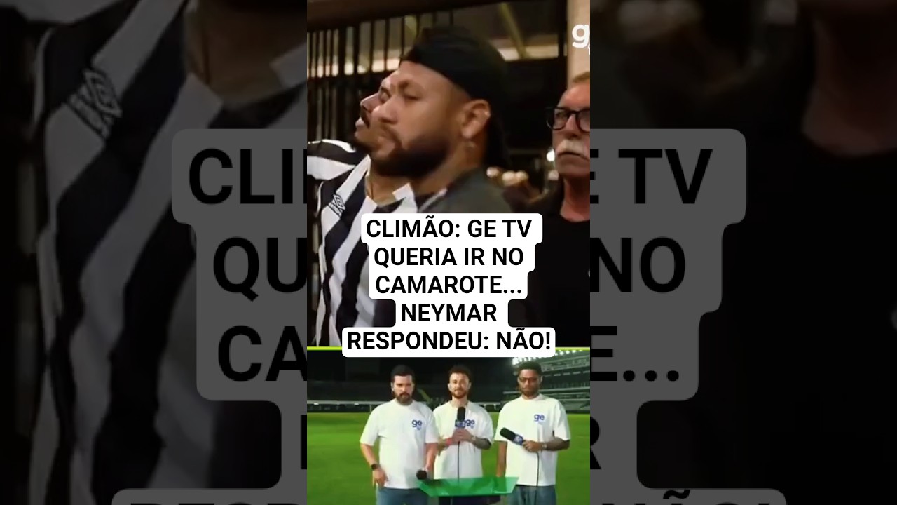 GeTV pergunta pro Neymar se Andr&eacute; e Formiga pode ir no Camarote. #neymar #futebolbrasileiro #futebol