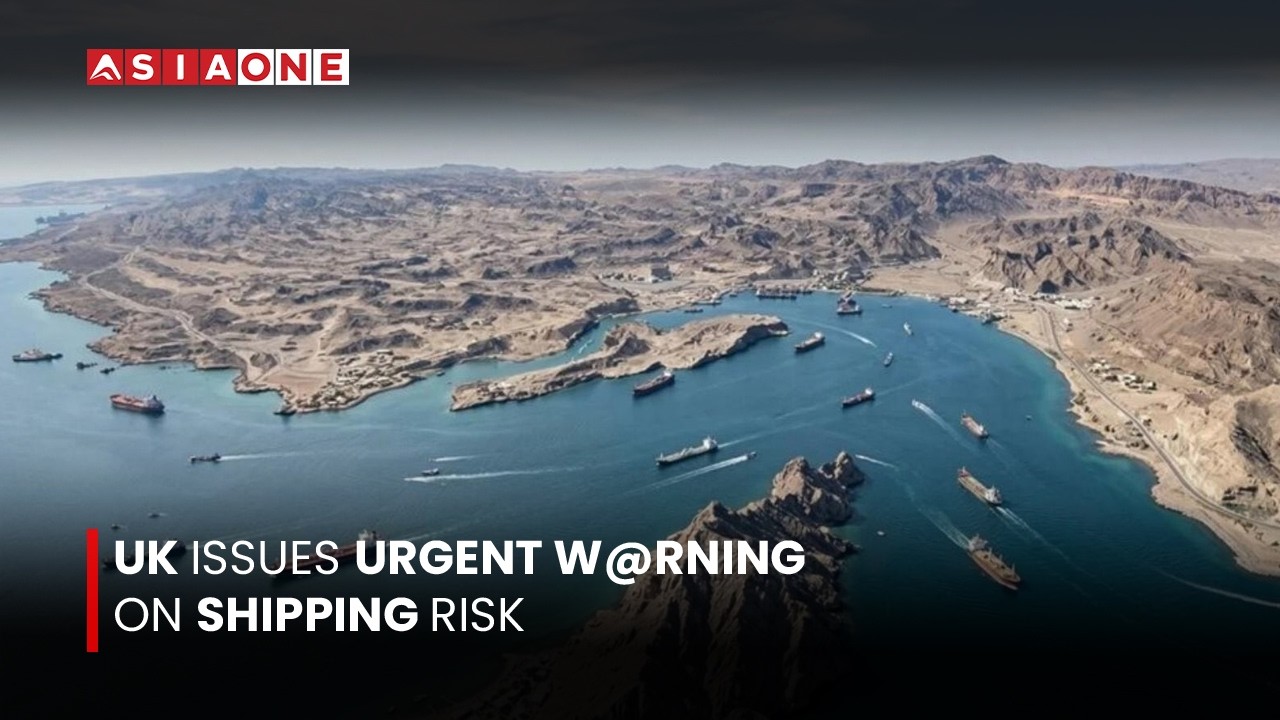UK Warns Security Situation in Strait of Hormuz Remains Critical | Asia One News