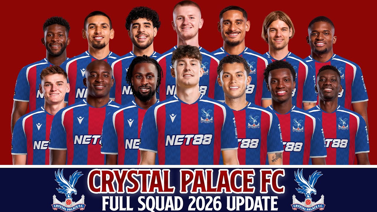 Crystal Palace Full Squad Update 2026 Ft.Brennan Johnson,Evann Guessand,Jørgen Strand Larsen