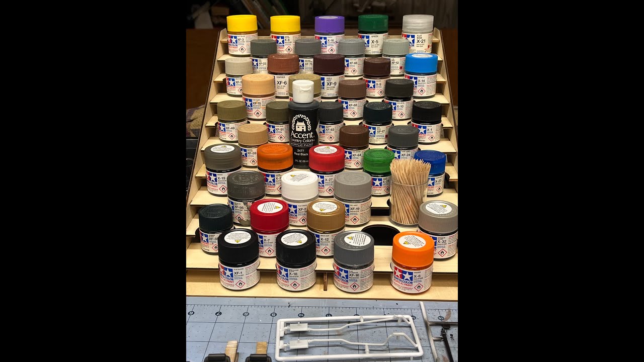 Tamiya 23ml paint bottle rack