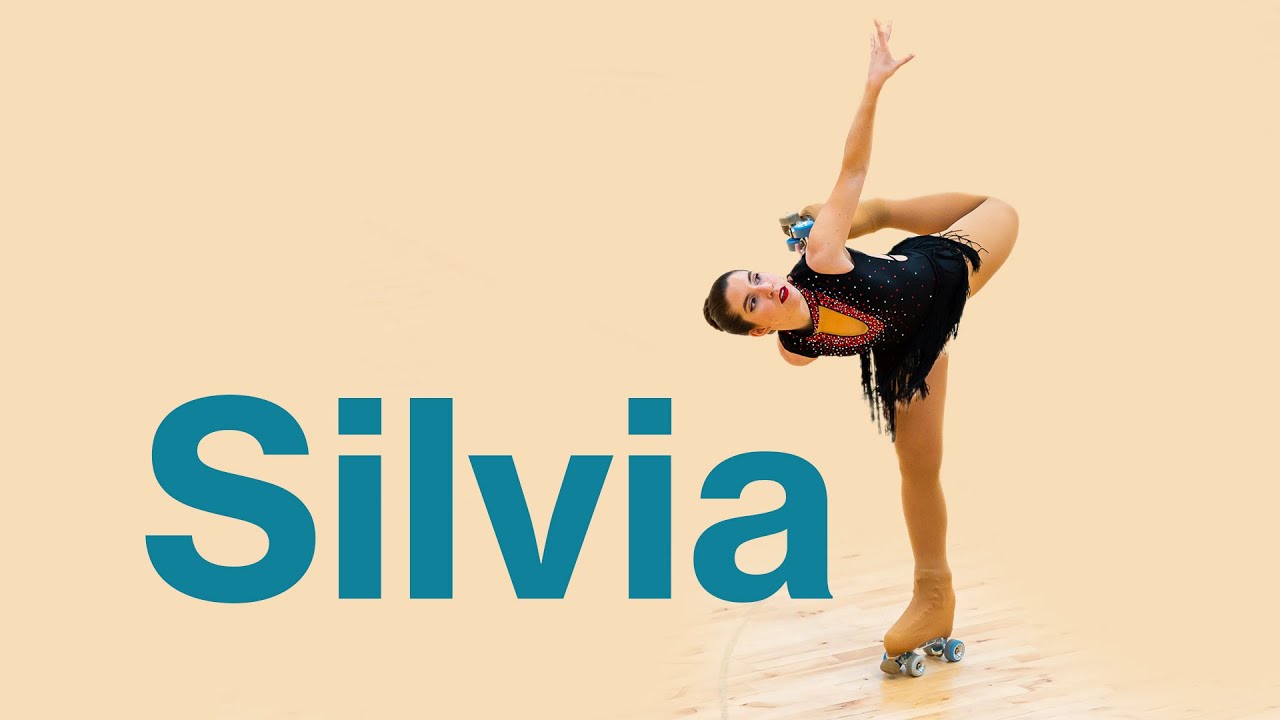 Silvia Estudillo  en la Competici&oacute;n de Barcelona de Patinaje Art&iacute;stico 2022.