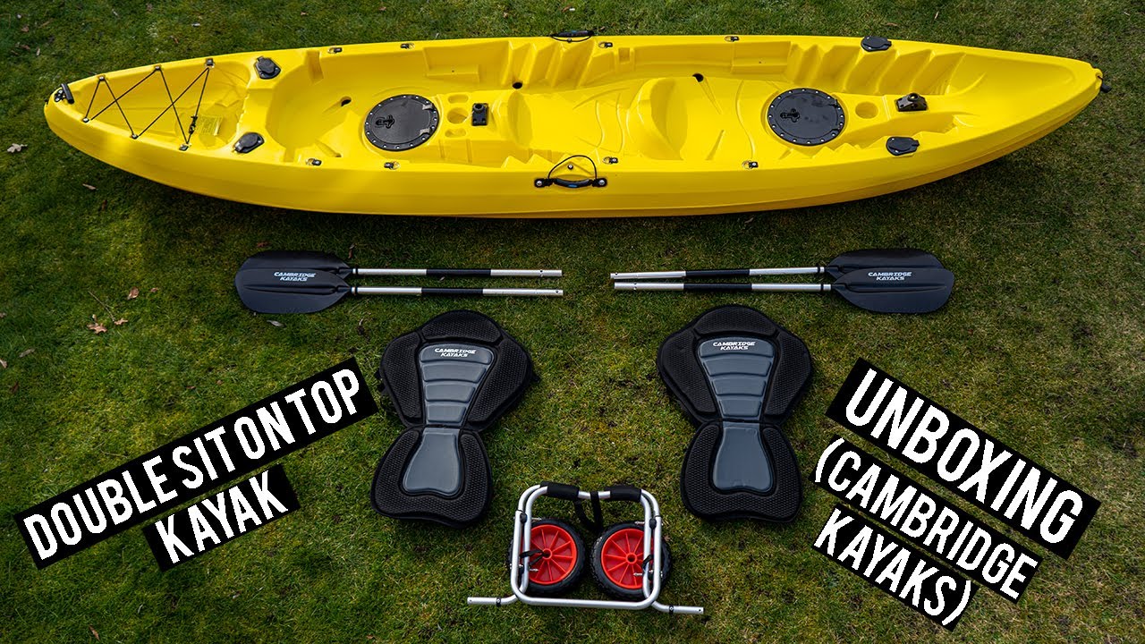 DOUBLE KAYAK UNBOXING & WALKAROUND (Cambridge Kayaks) 4k - All The Gear, No Idea Ep.1