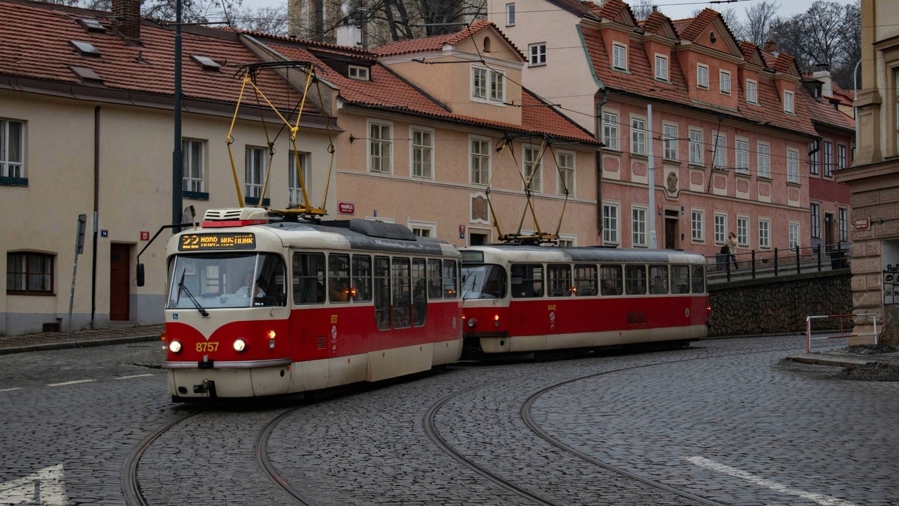 Trams in Prague, Czechia