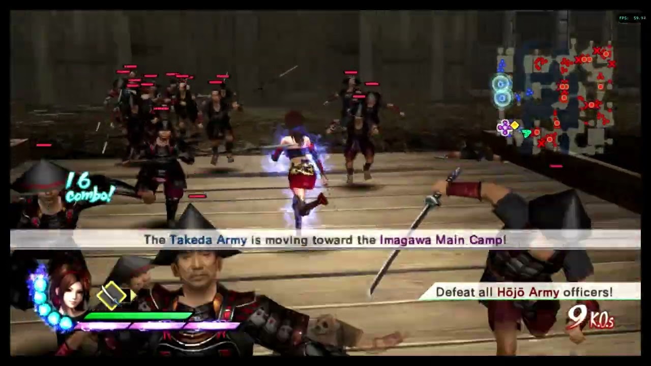 Samurai Warriors 3 Dolphin HD Textures and 60fps Update