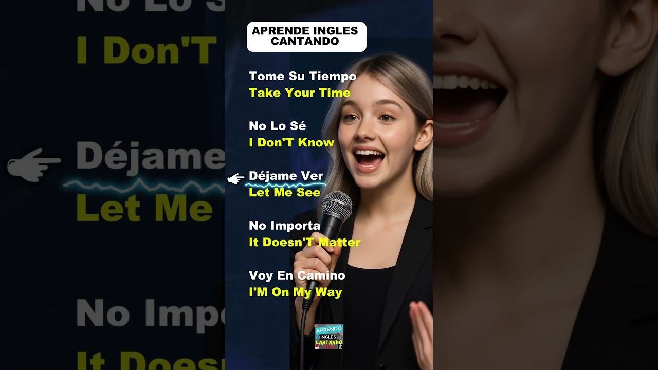 Aprende Ingl&eacute;s cantando #aprenderinglescantando #ingles
