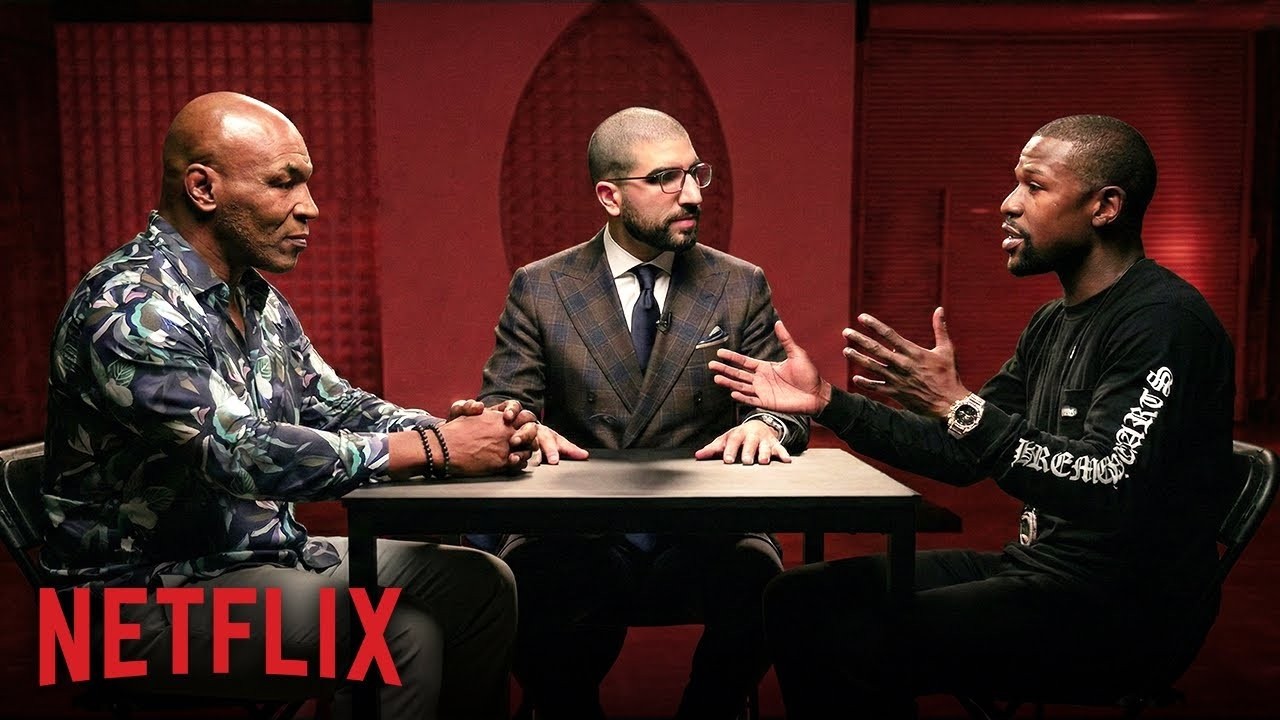 Boxing LEGENDS Tyson and Mayweather GO HEAD TO HEAD