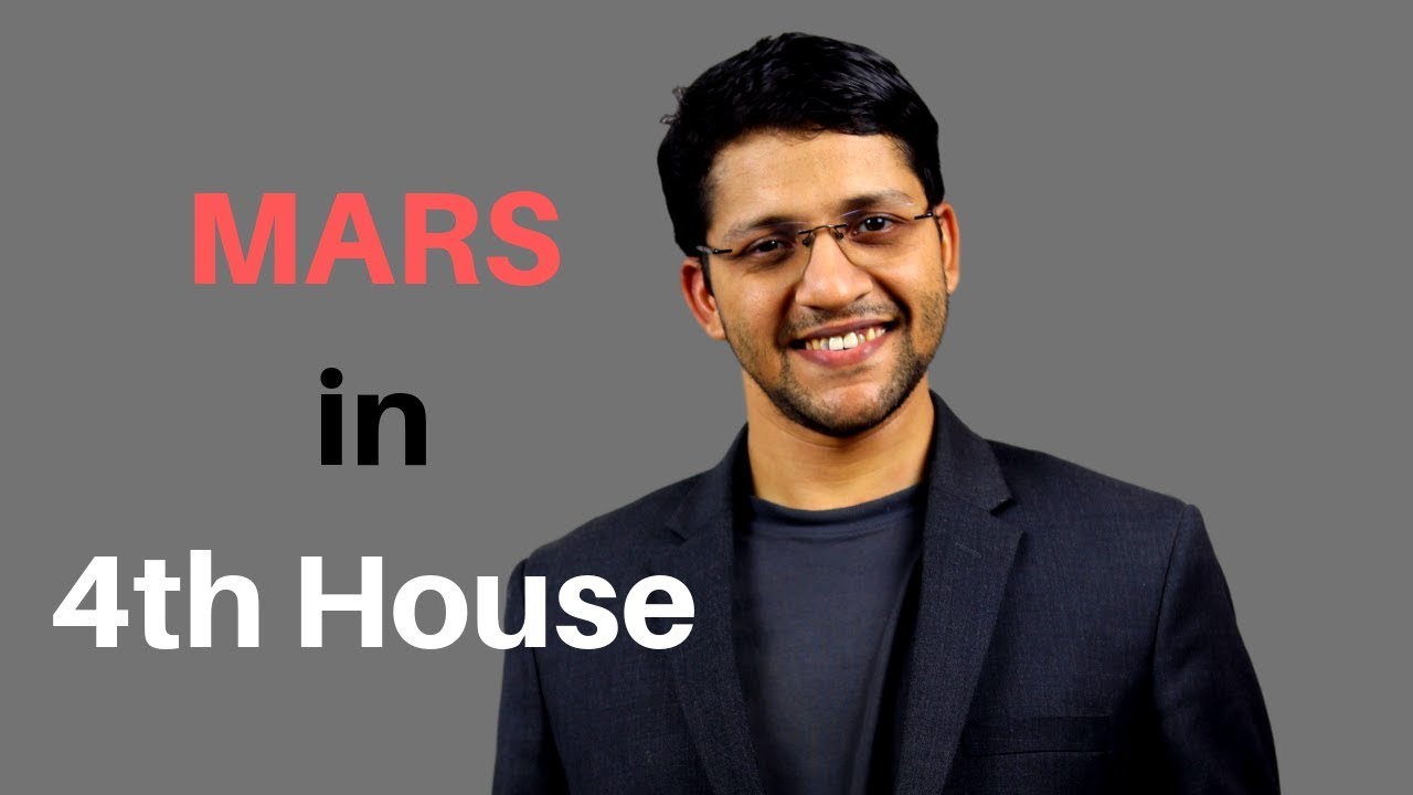 Mars in 4th house of Vedic Astrology Birth Chart