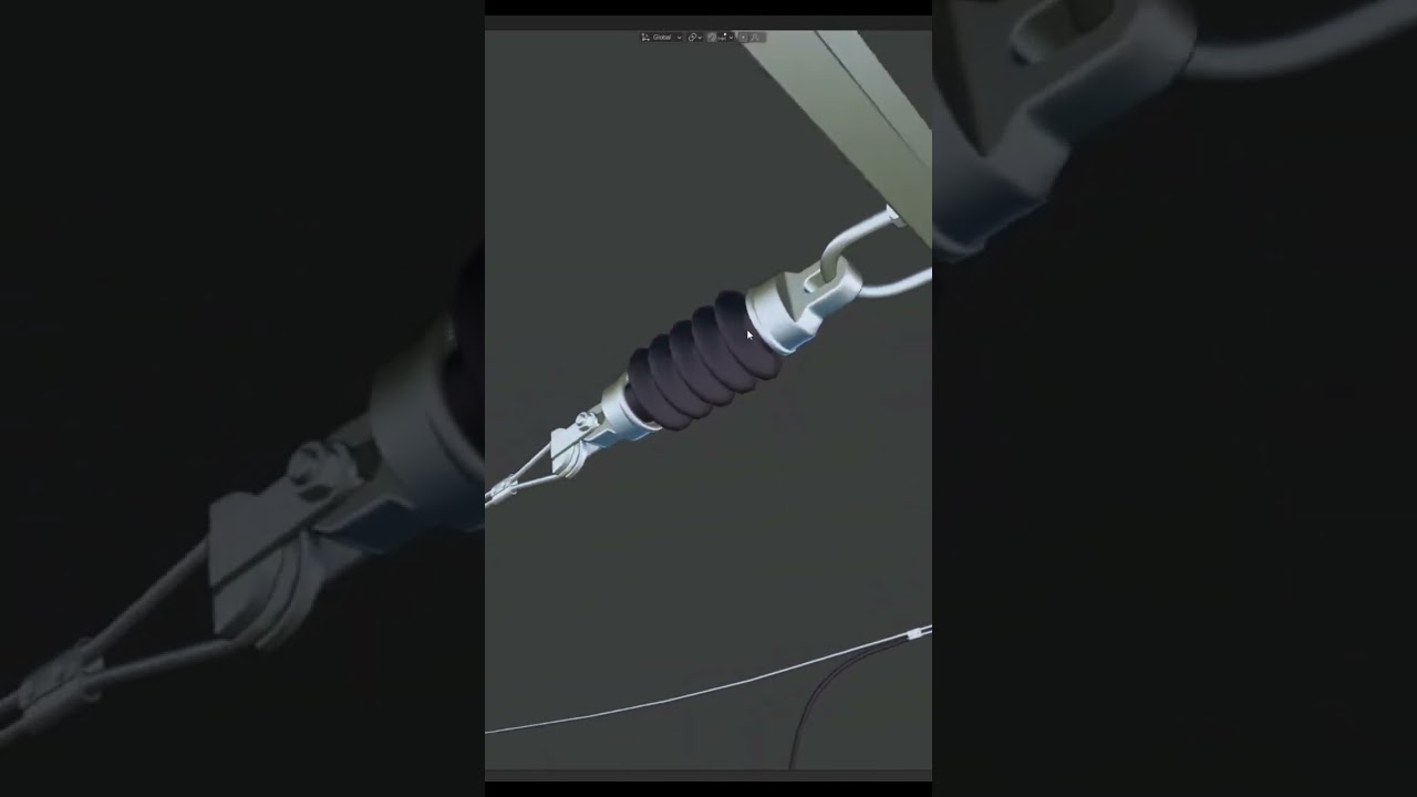 Amazing Blender 3D | Electric Pole 3D Model