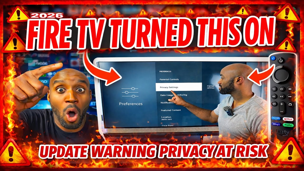 🚨 Внимание! Обновление Firestick 2026: немедленно отключите эти настройки!