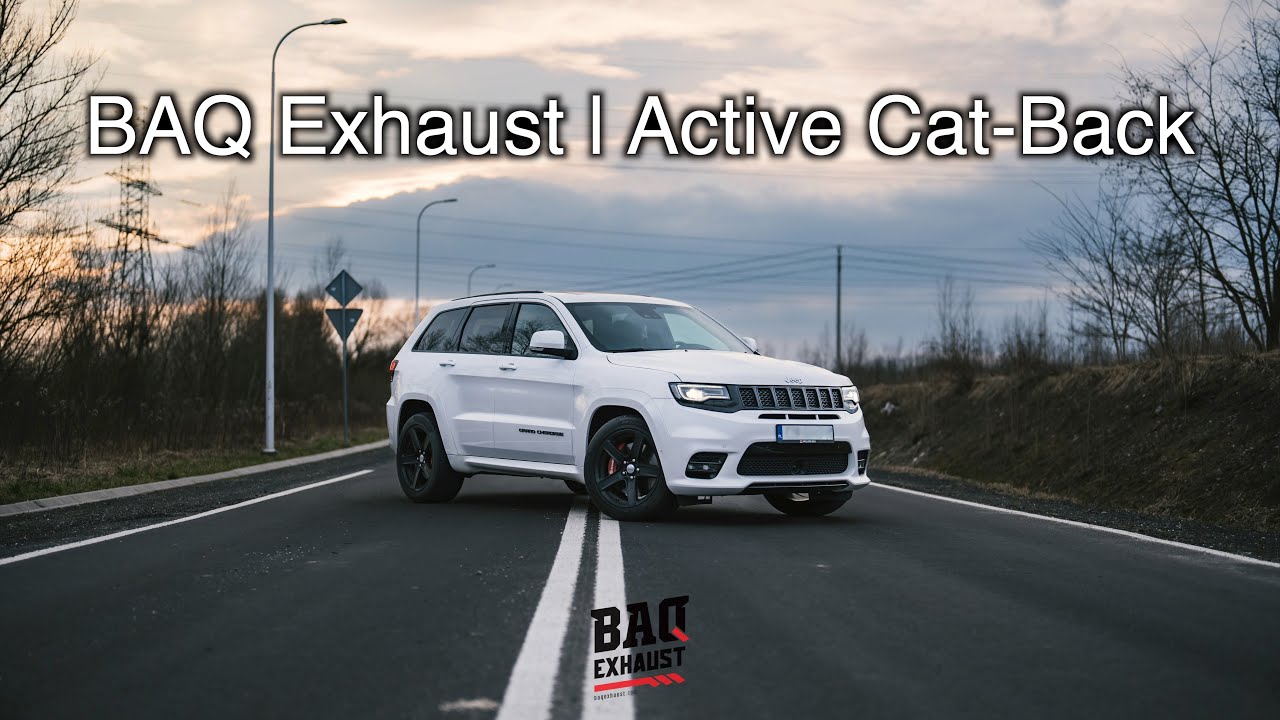 Jeep Grand Cherokee SRT | Baq Exhaust sound | Cat-back with valves | Sportowy wydech z klapami
