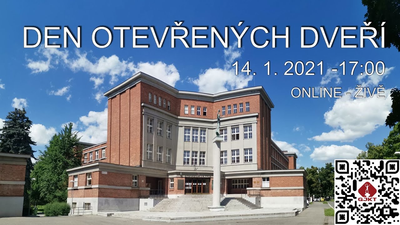 Den otevřených dveří - Gymnázium J. K. Tyla - živě