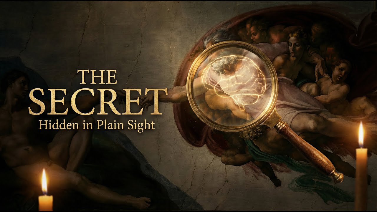 The Secret Michelangelo Hid in Plain Sight | Boring History For Sleep