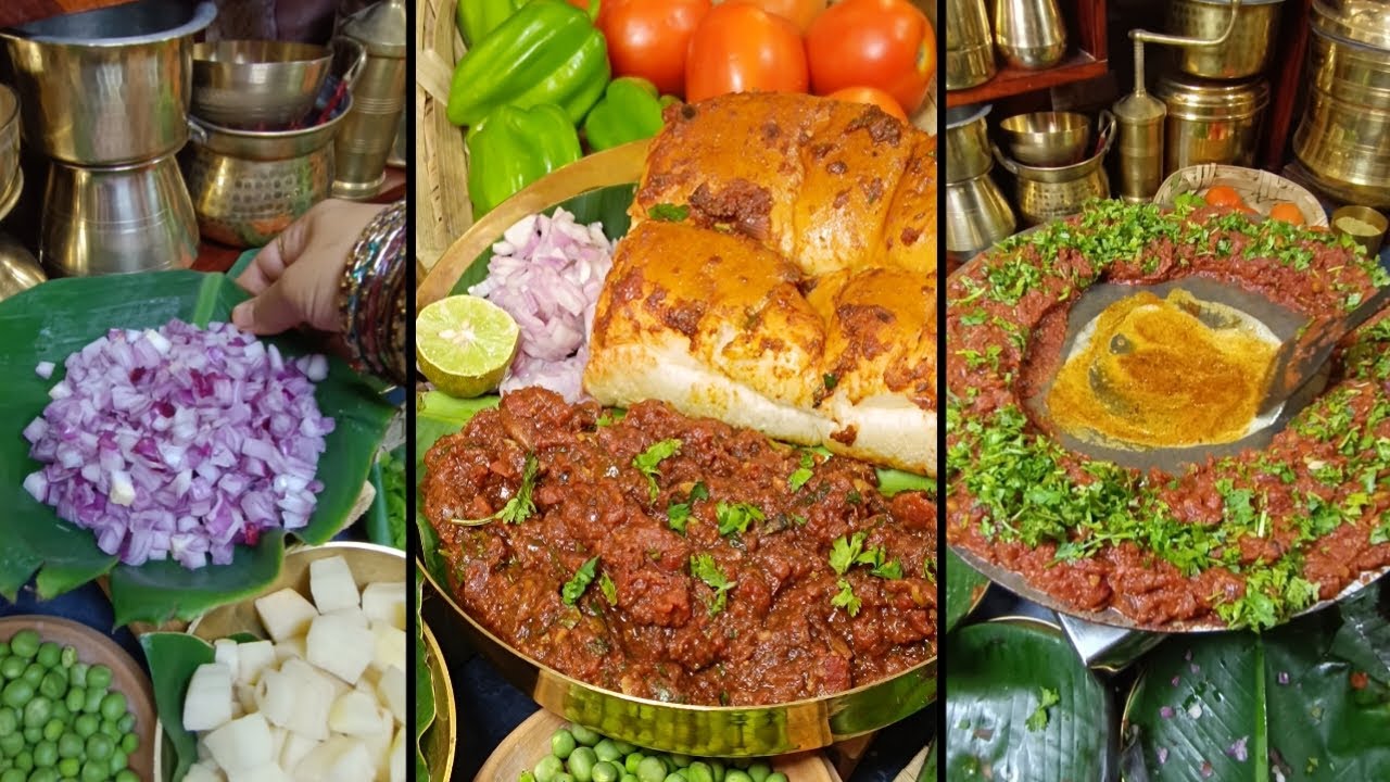 Street Style Pav Bhaji#makeeathealthy