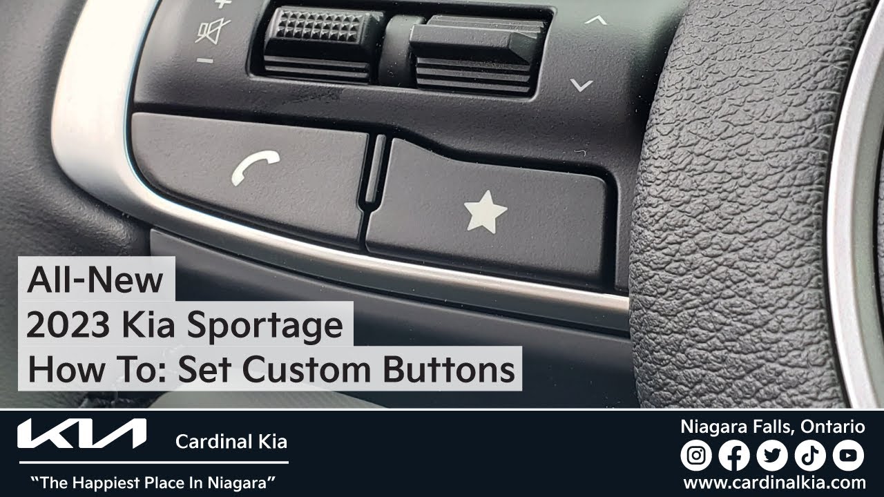 Абсолютно новый Kia Sportage 2023 года | Как настроить собственные кнопки!