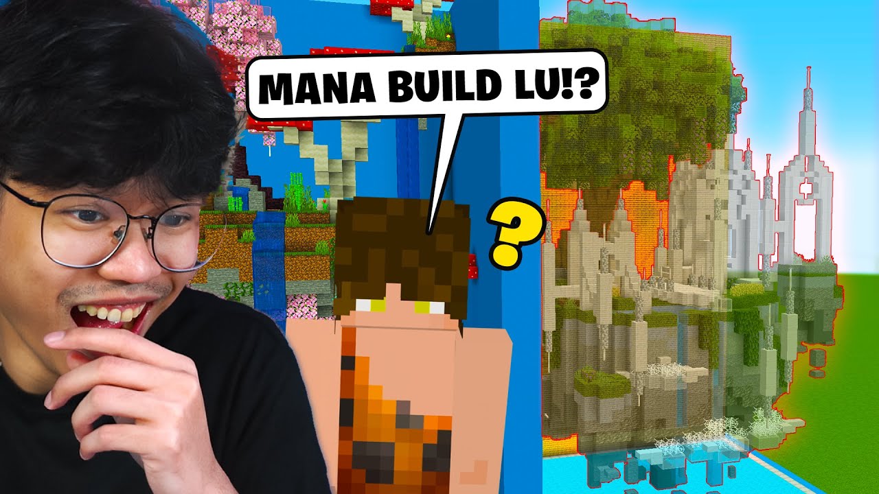 Gw Pake Block Invisible Untuk Menang Di Build Battle Minecraft