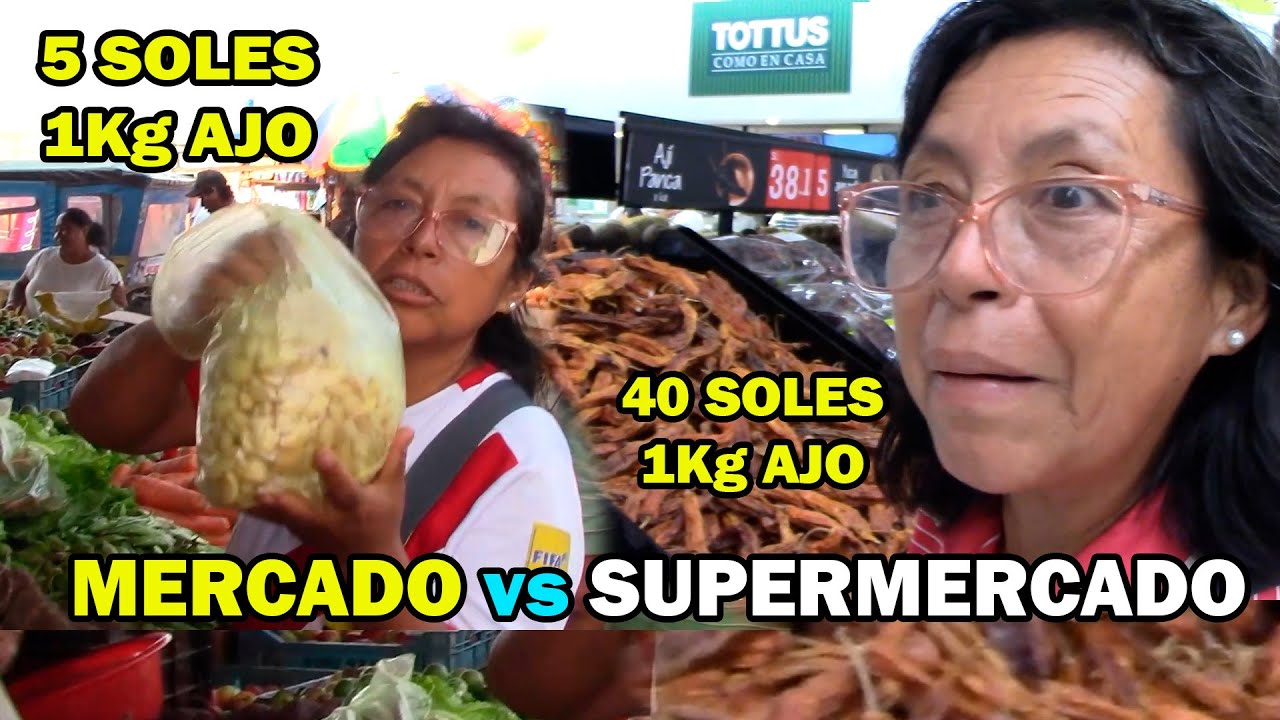 MERCADO vs SUPERMERCADO