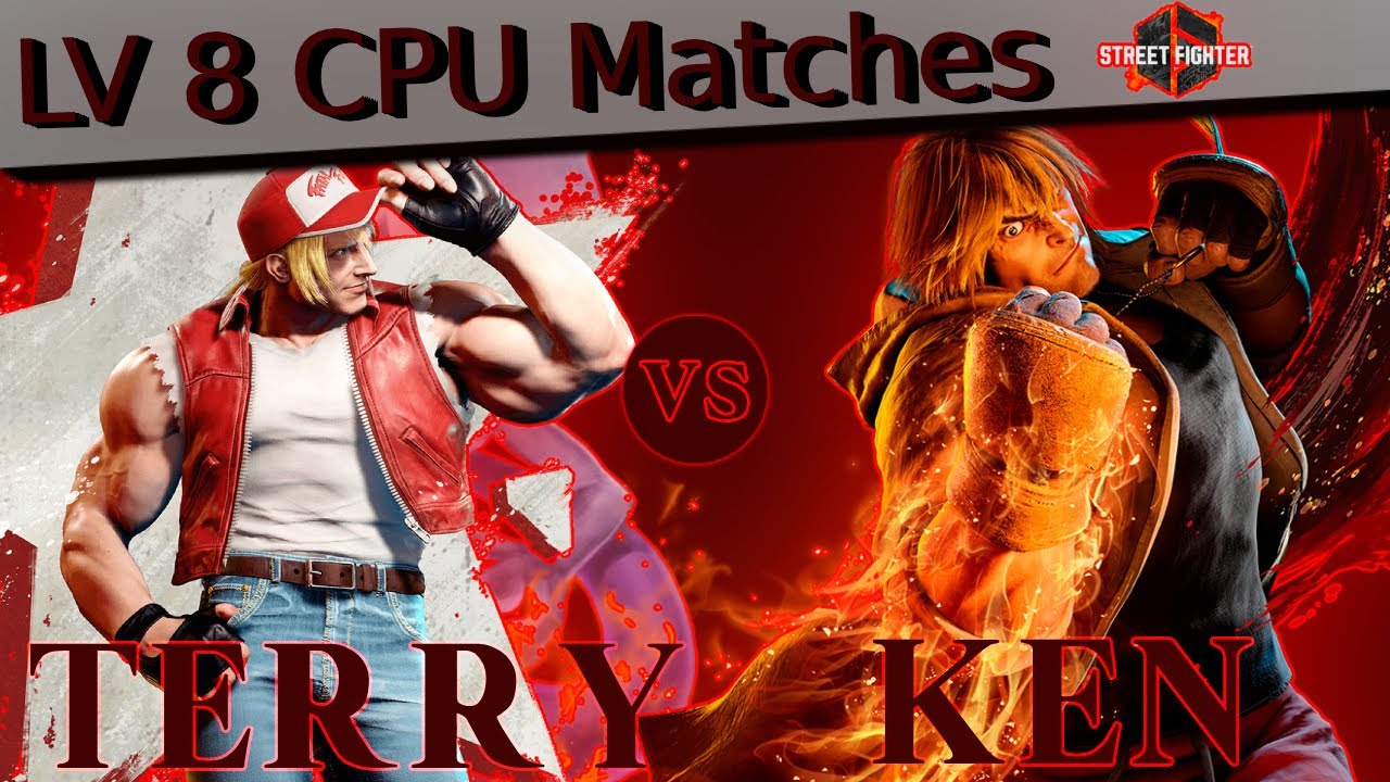 Terry VS Ken | CPU VS CPU | Street Fighter 6