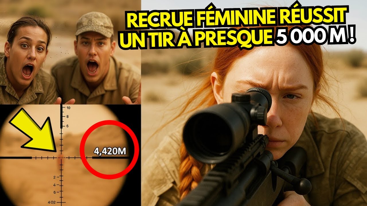 Recrue Féminine Réalise Un Tir À Presque 5 000 Mètres ! - Escouade De Snipers Arrogants Humiliée