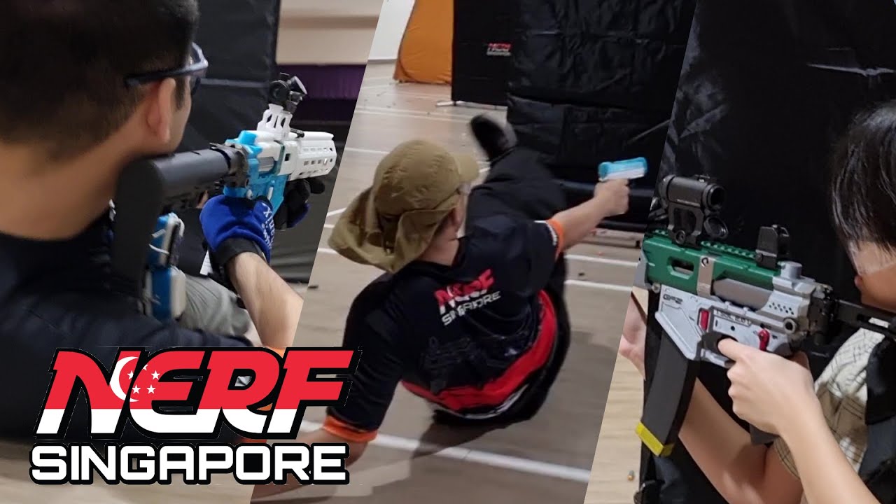 Top 10 Hidden Gems in Singapore but its actually a NERF Game | ft. Viral Kunafa and SBL2 gameplay