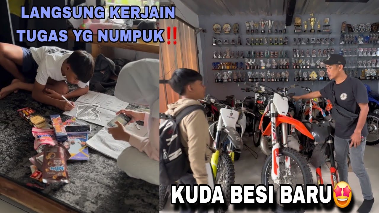 PART 20‼️PERJALANAN PULANG KE BANDUNG‼️SAMPE RUMAH UDAH ADA MOTOR BARUU‼️