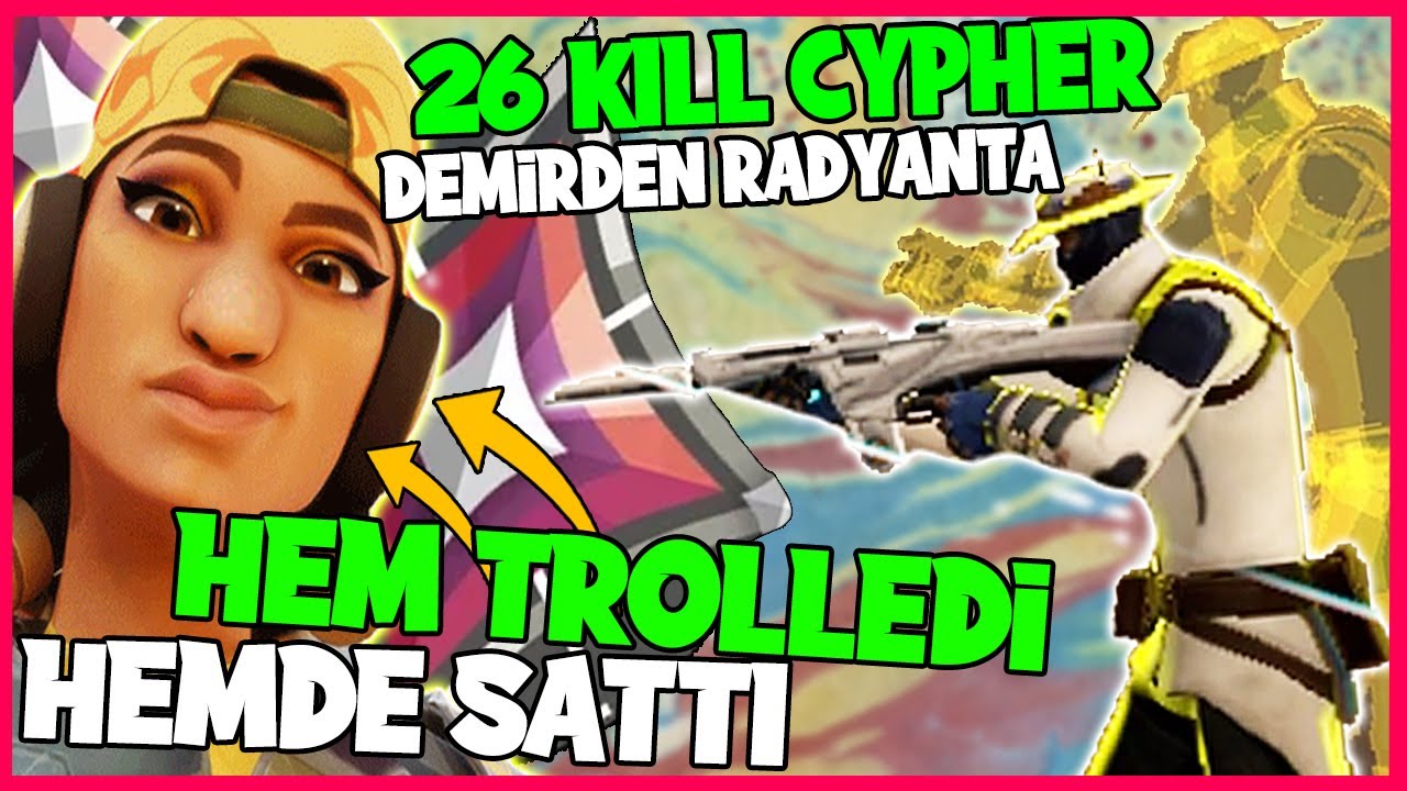 BÖYLE BİR SATIŞ YOK! 26 KILL CYPHER DEMİRDEN RADYANTA #8 - Valorant Dereceli Türkçe