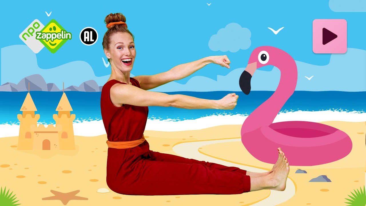 KINDERYOGA: LEKKER OP REIS DOOR SPANJE  | Yoga mee met Roos | NPO Zappelin