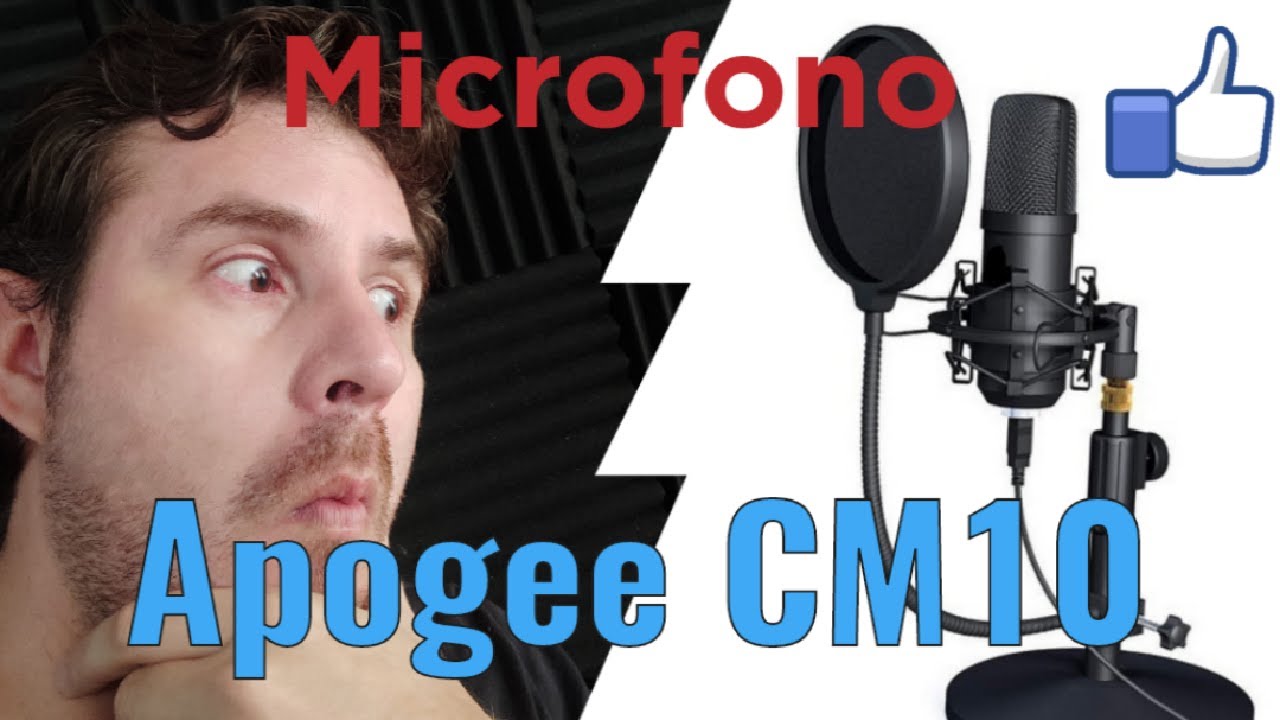Microfono Apogee CM10 - Unboxing y comparación con AKG