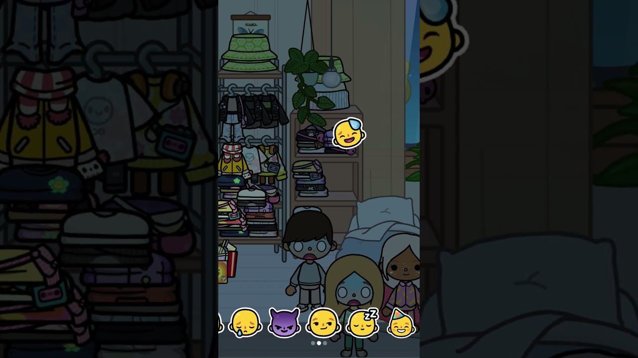 The girl sneak out at night and their parents got mad part to the end ￼